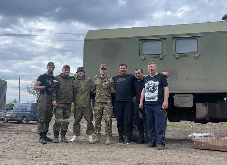 Питерские волонтеры в зоне СВО