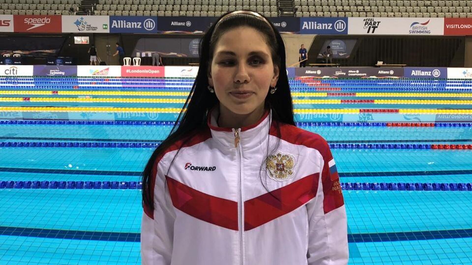 Двукратная чемпионка Европы по плаванию среди слепых София Поликарпова - РИА Новости, 1920, 20.08.2025