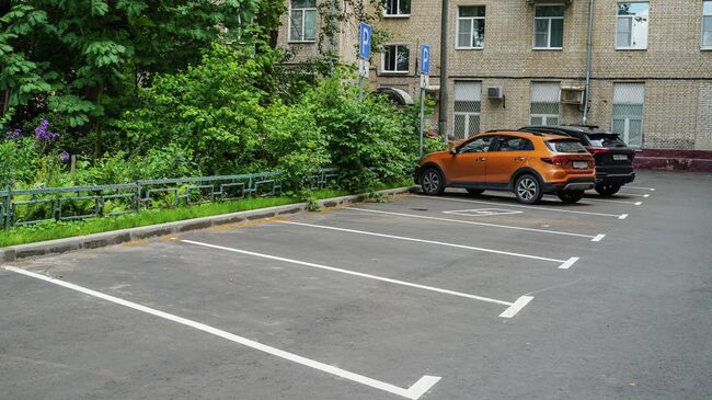 Обновленный двор в Химках