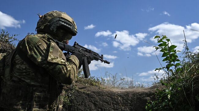 Российский военнослужащий