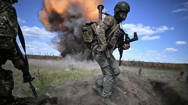 Российский военнослужащий