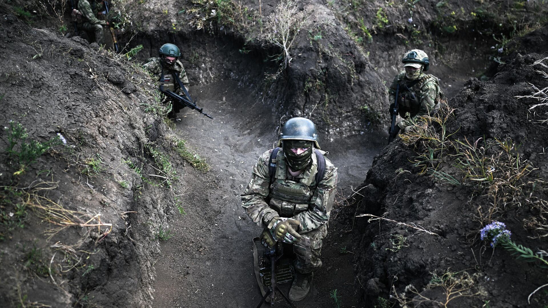 Российские военнослужащие