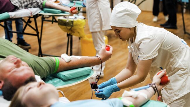 Донорская акция За жизнь