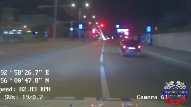 Пятнадцатилетний подросток устроил погоню с экипажем ДПС на дорогах Красноярска