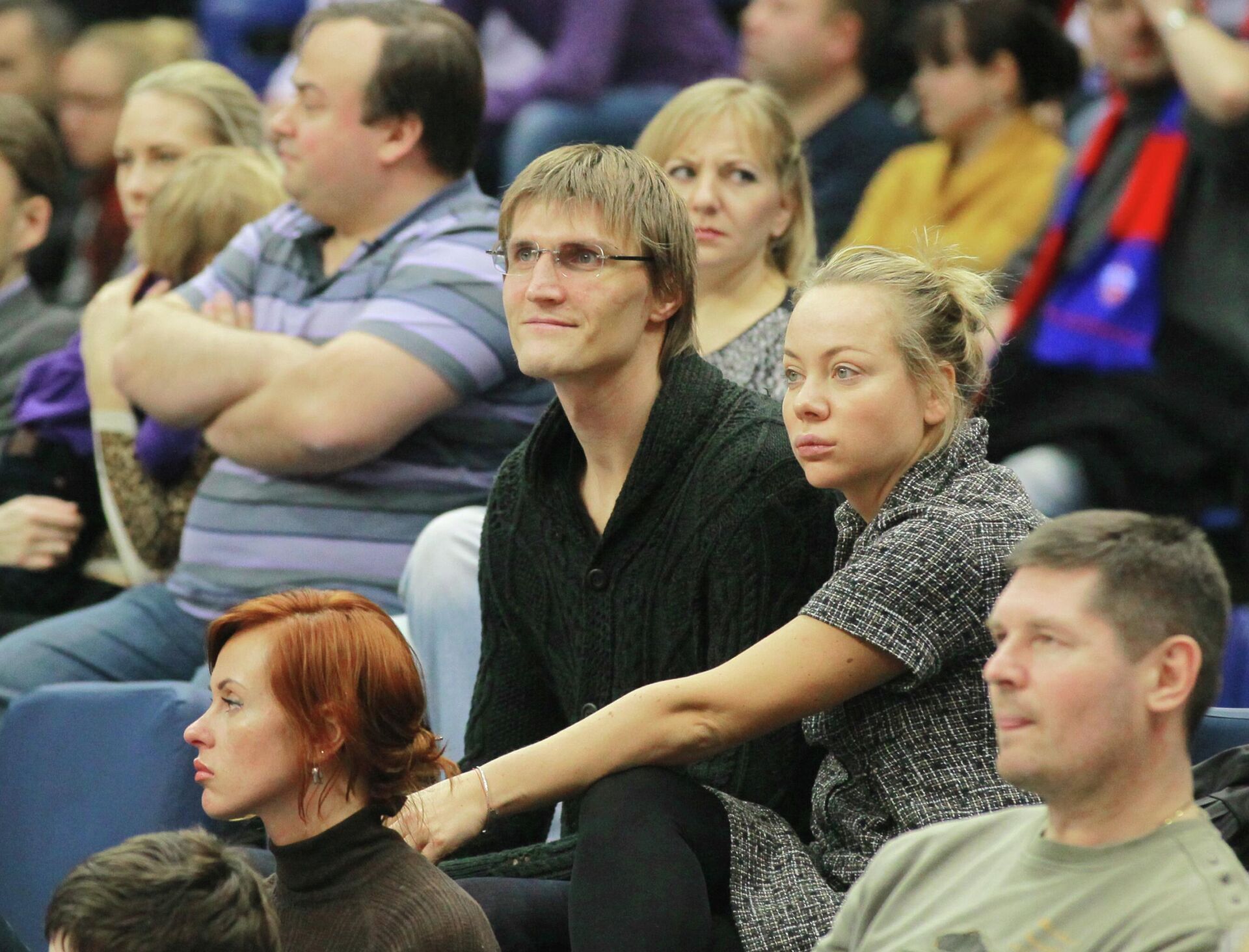 Андрей Кириленко с супругой Марией Лопатовой Андрей Кириленко с супругой Марией Лопатовой - РИА Новости, 1920, 22.08.2025