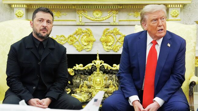 Дональд Трамп и Владимир Зеленский