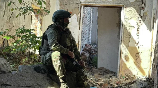 Боец роты огневой поддержки, позывной Камень