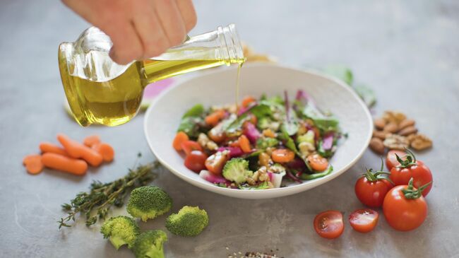 Cалат со свежими овощами