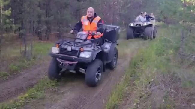 Поиски женщины в лесу в Приангарье