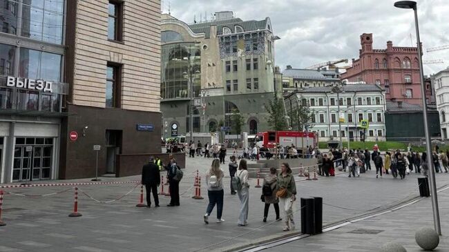 Обстановка возле Детского мира