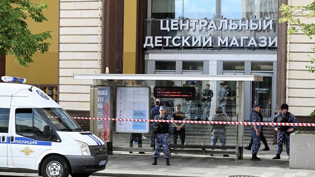 Ситуация у Центрального детского магазина в Москве