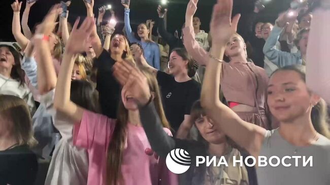 Кадры завершения первой смены Форума молодежи Донбасса 