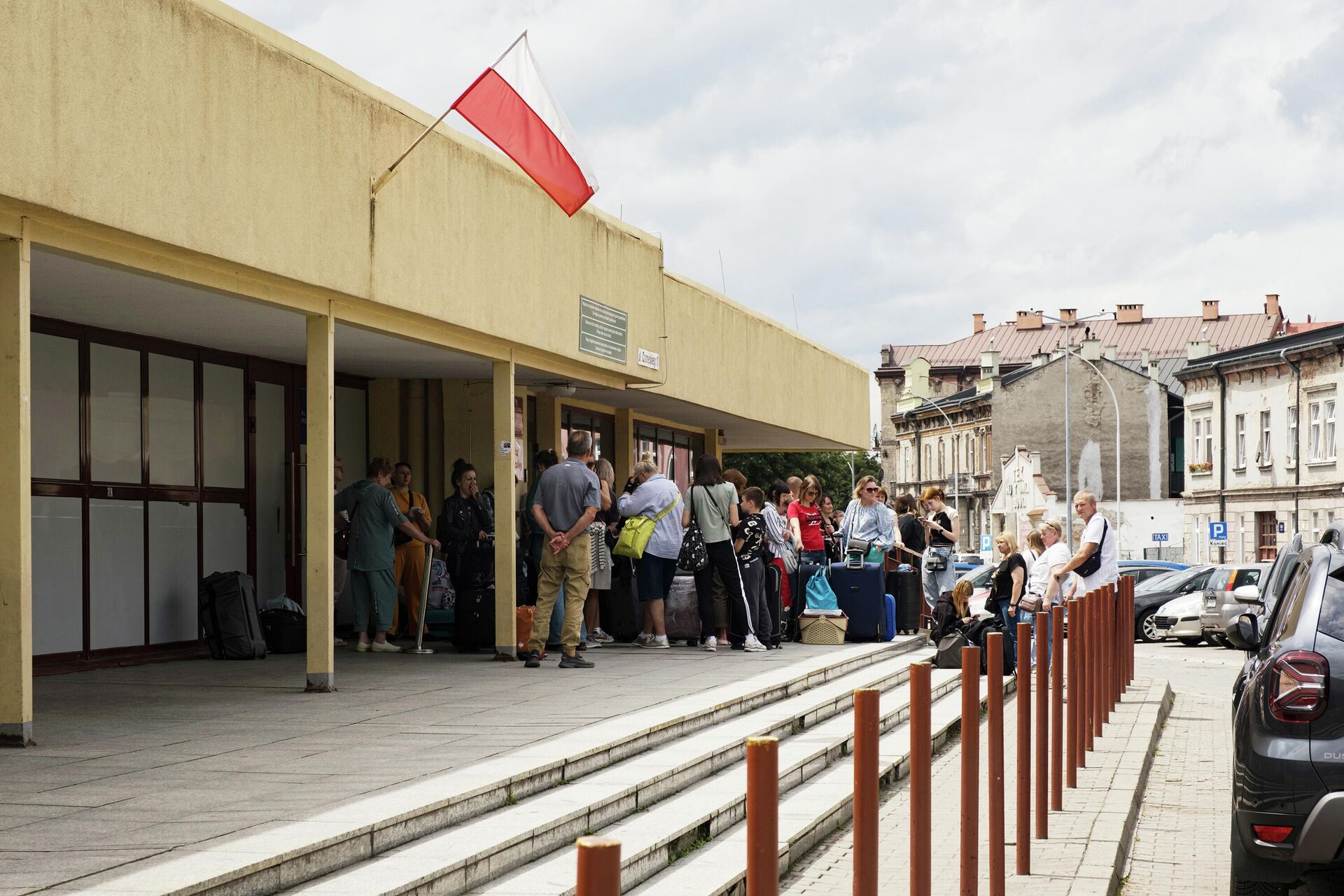 Украинские беженцы в Пшемысле - РИА Новости, 1920, 28.08.2025