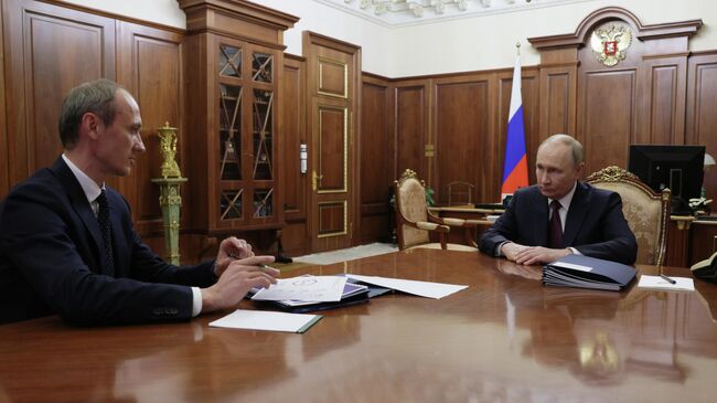 Встреча Путина с вице-премьером Григоренко