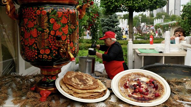 Гастрономический фестиваль Вкусы России в Москве