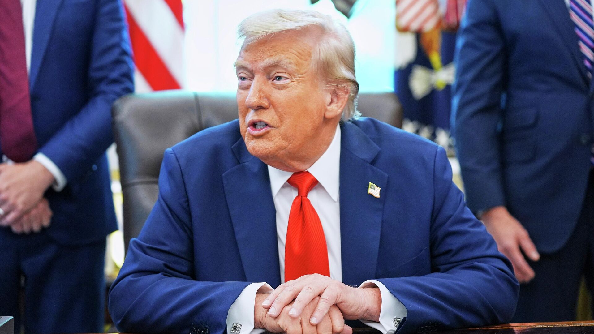 Дональд Трамп - РИА Новости, 1920, 02.09.2025