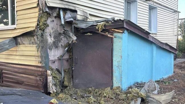 Последствия атаки со стороны ВСУ в Белгородской области