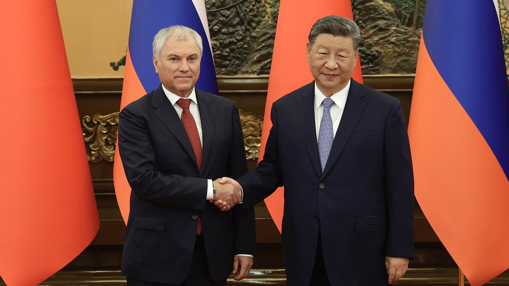 Володин передал Си Цзиньпину послание от Путина