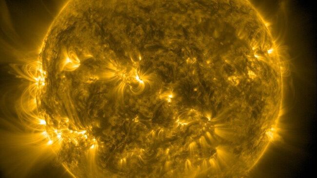 Вспышечная активность на Солнце