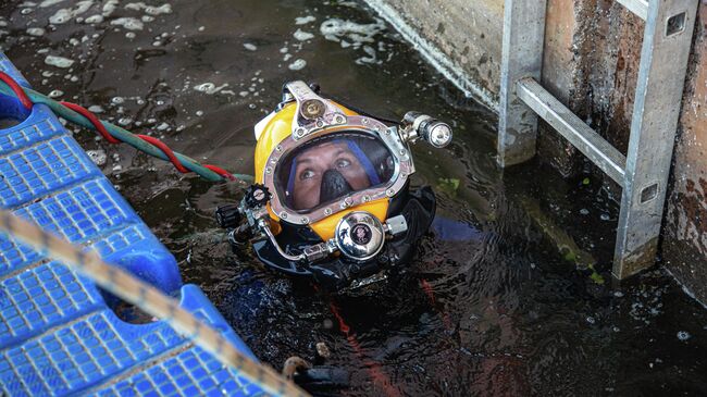 Водолаз Мосводоканала