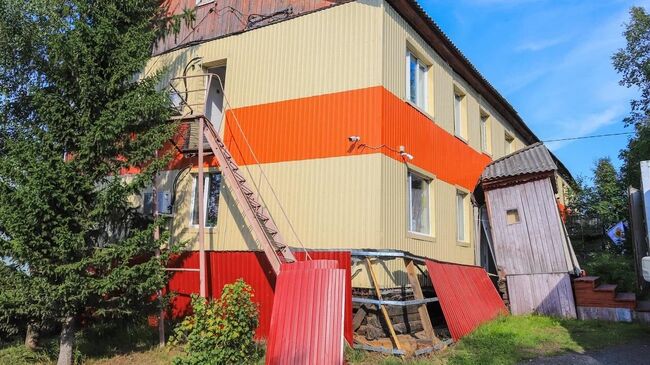 Повреждение свайного основания произошло в здании больницы в Салехарде в Ямало-Ненецком автономном округе