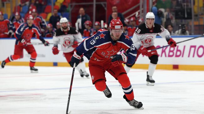 Матч турнира на кубок мэра Москвы по хоккею
