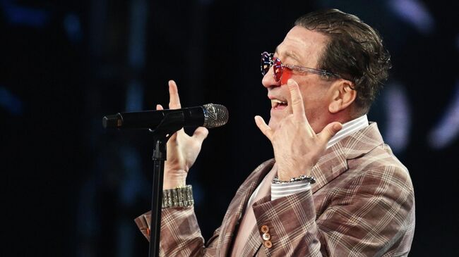 Певец Григорий Лепс 