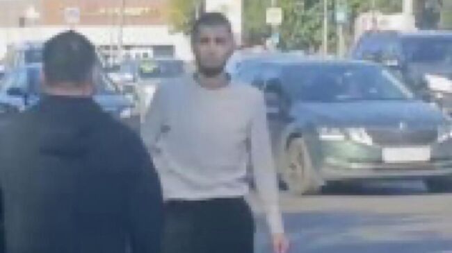 Мужчина, напавший на сотрудников полиции на Щелковском шоссе в Москве