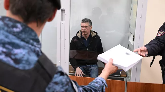 Юрий Кузнецов в суде