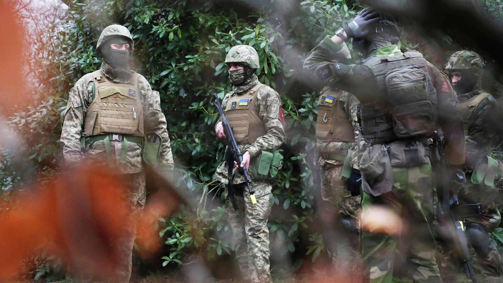 Украинские военнослужащие