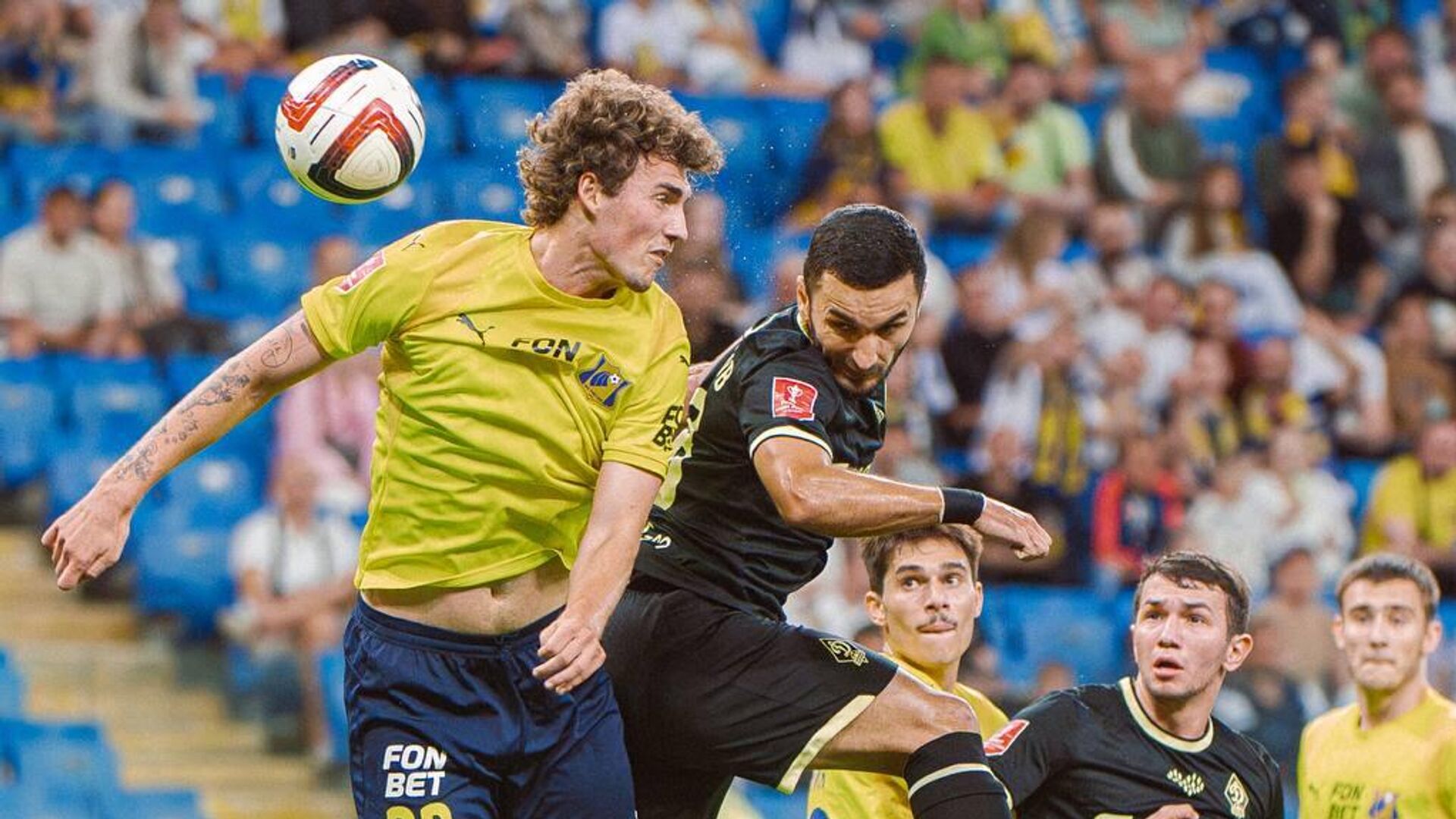 Футболисты Ростова и махачкалинского Динамо - РИА Новости, 1920, 27.08.2025