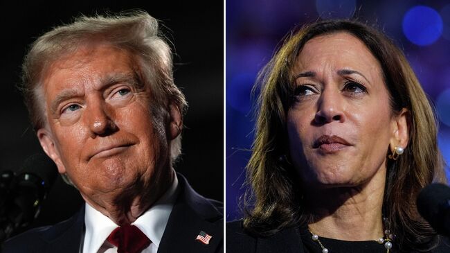 Дональд Трамп и Камала Харрис
