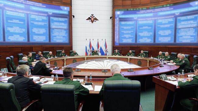 Заседание Коллегии Минобороны России. 29 августа 2025