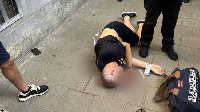 На месте убийства экс-секретаря СНБО Украины Андрея Парубия во Львове На месте убийства экс-секретаря СНБО Украины Андрея Парубия во Львове