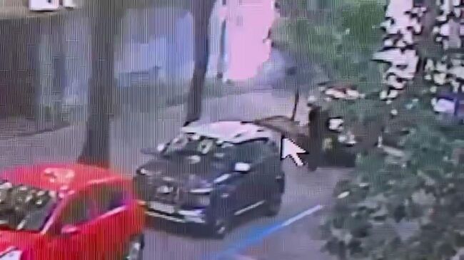 Момент убийства Парубия