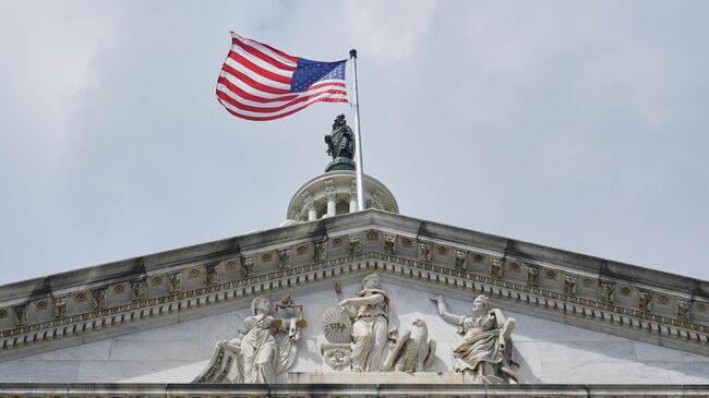 Здание Капитолия в Вашингтоне, США