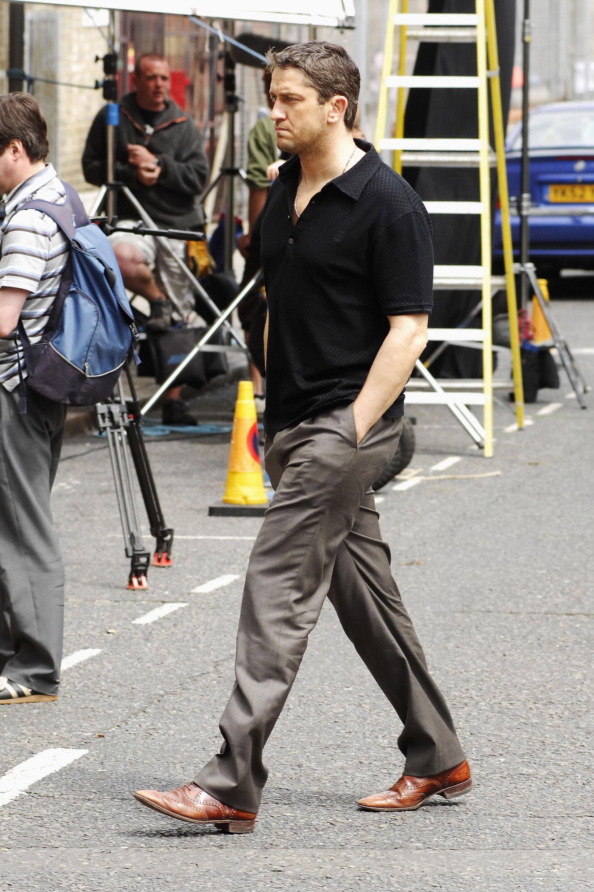 Джерард Батлер на съёмочной площадке фильма Рок-н-рольщик Джерард Батлер на съёмочной площадке фильма Рок-н-рольщик - РИА Новости, 1920, 30.08.2025