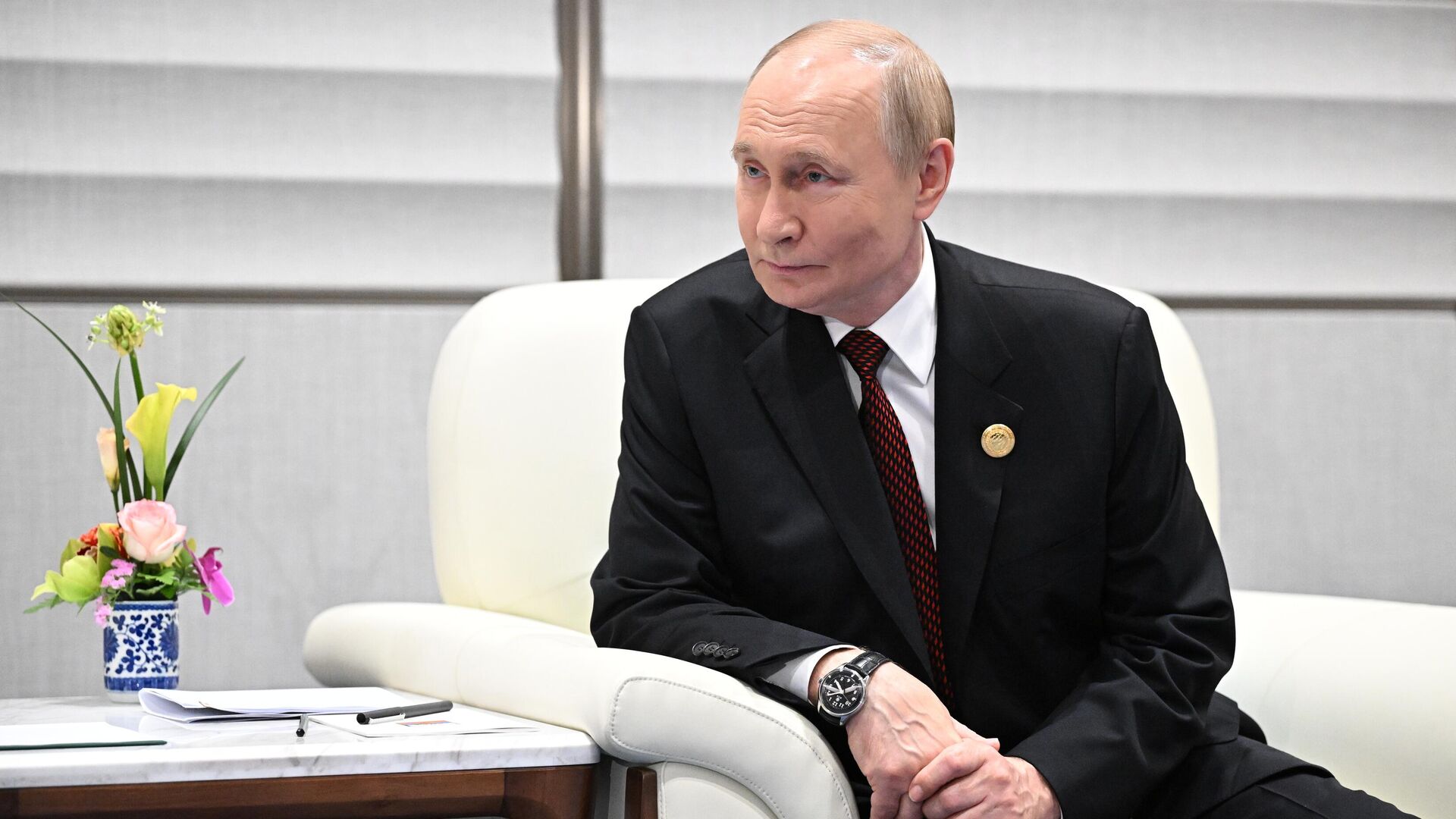 Владимир Путин на полях саммита Шанхайской организации сотрудничества - РИА Новости, 1920, 31.08.2025