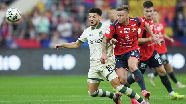 Эпизод матча ЦСКА - Краснодар