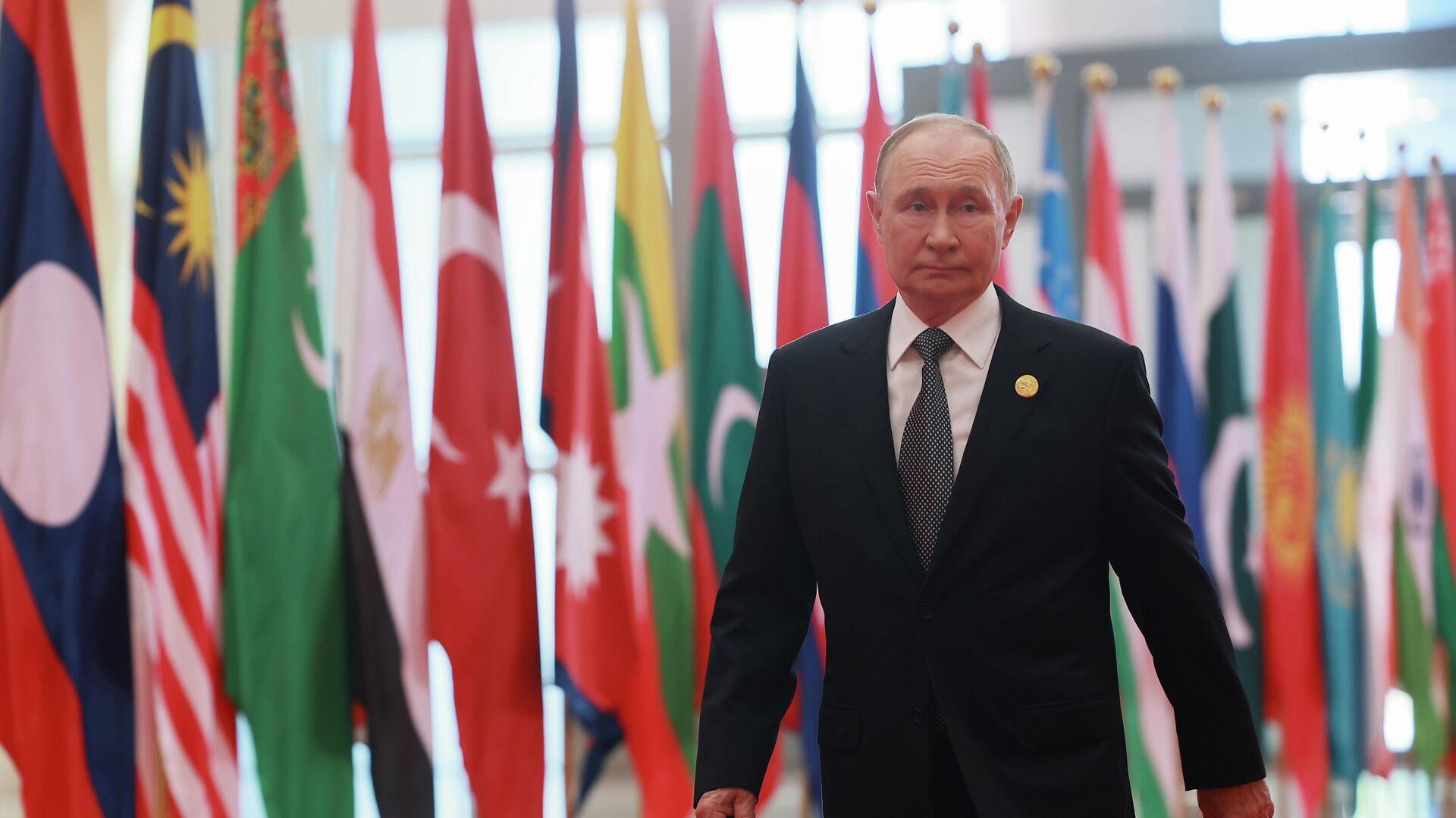 Путин прибыл в Пекин