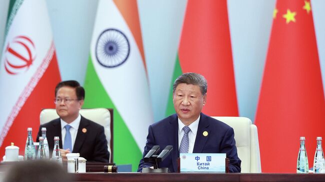 Председатель Китайской Народной Республики (КНР) Си Цзиньпин