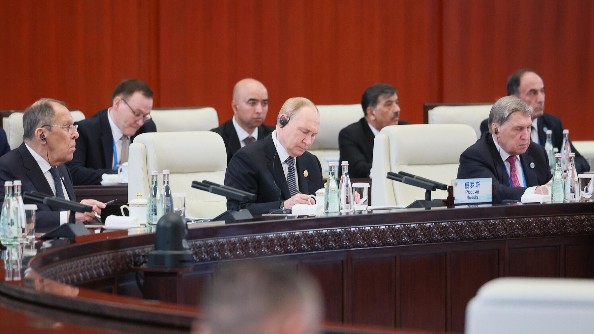 Путин выступил на заседании Совета глав государств — членов ШОС