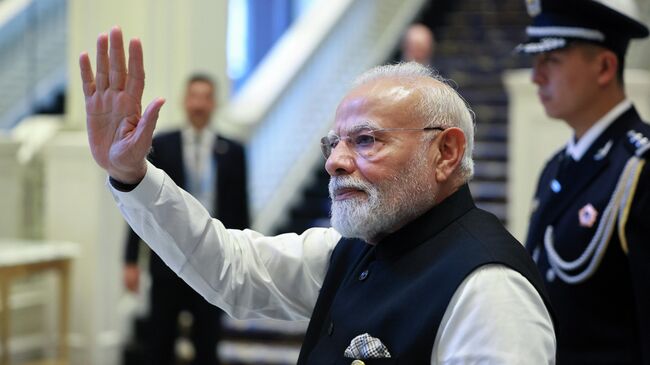 Премьер-министр Индии Нарендра Моди 