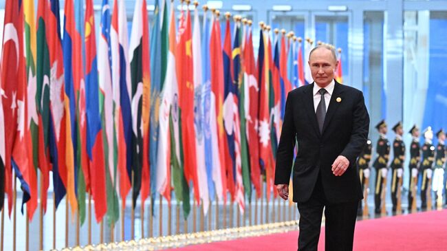 Президент РФ Владимир Путин на саммите ШОС в Китае Президент РФ Владимир Путин на саммите ШОС в Китае
