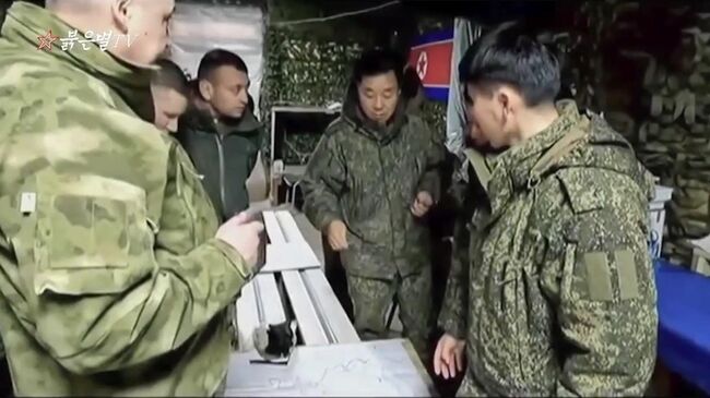 Кадры из документального фильма о северокорейских бойцах в Курской области 