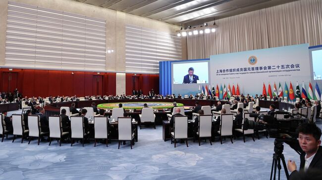 Заседание Совета глав государств – членов Шанхайской организации сотрудничества в Тяньцзине