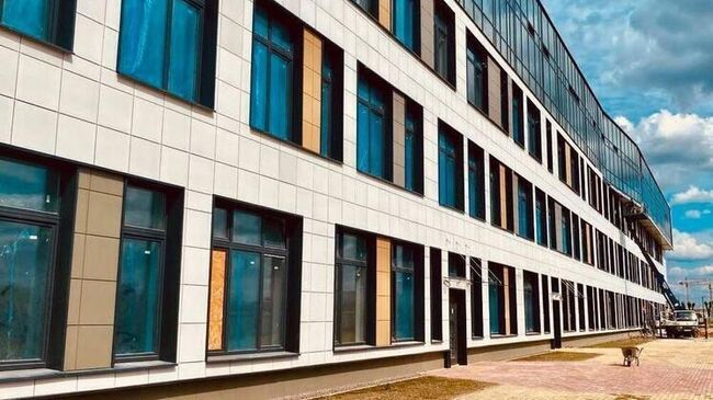 Новая школа в поселке Новоселье Ломоносовского района Ленинградской области