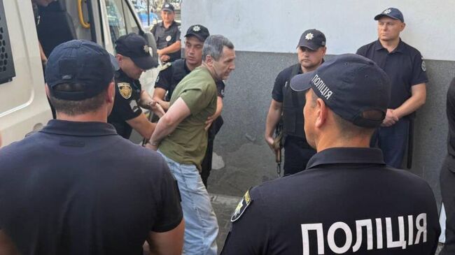 Подозреваемый в убийстве Андрея Парубия в суде