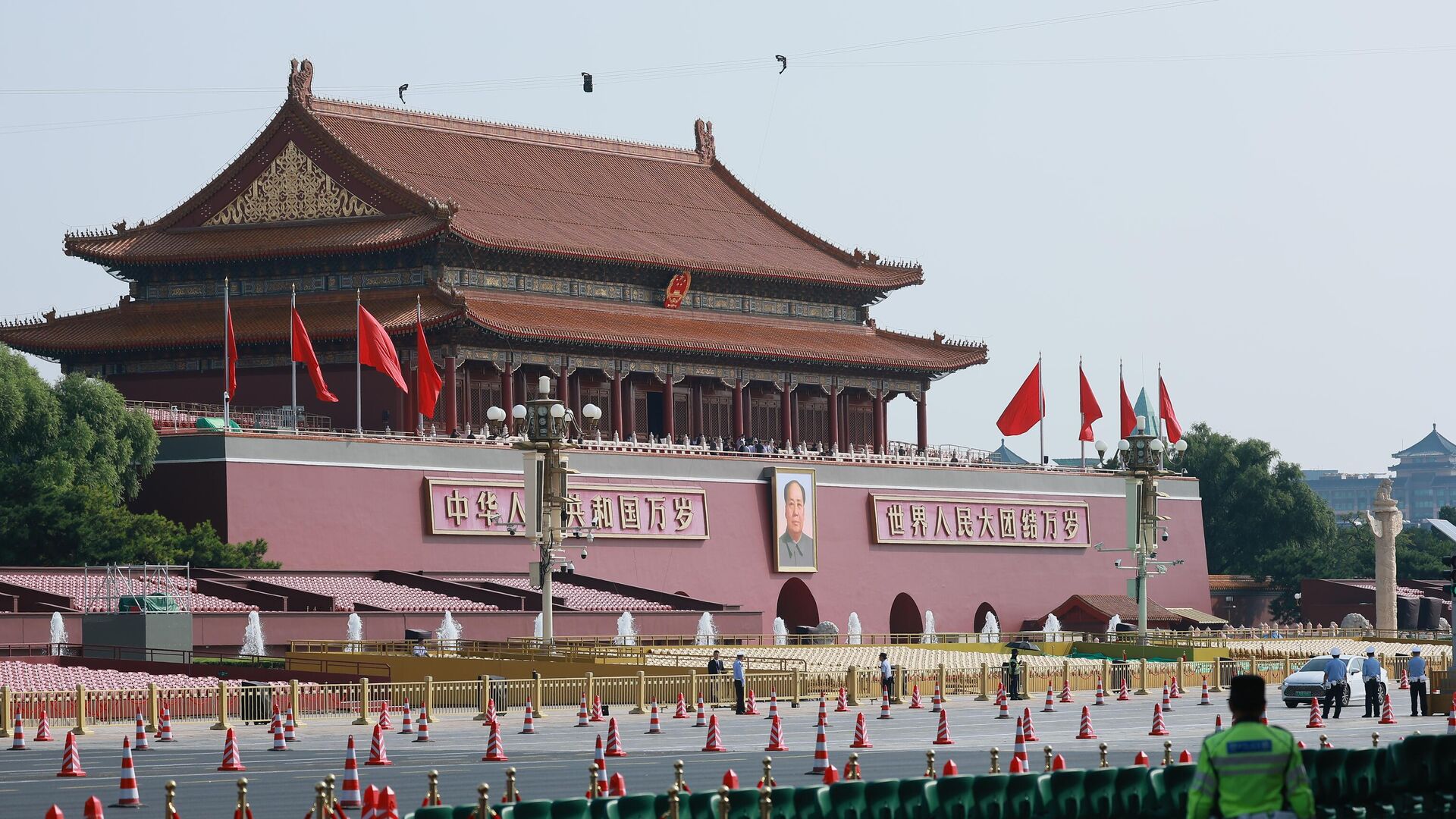 Площадь Тяньаньмэнь в Пекине - РИА Новости, 1920, 06.09.2025