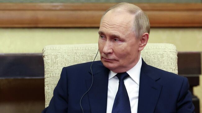 Встреча Путина с премьер-министром Пакистана